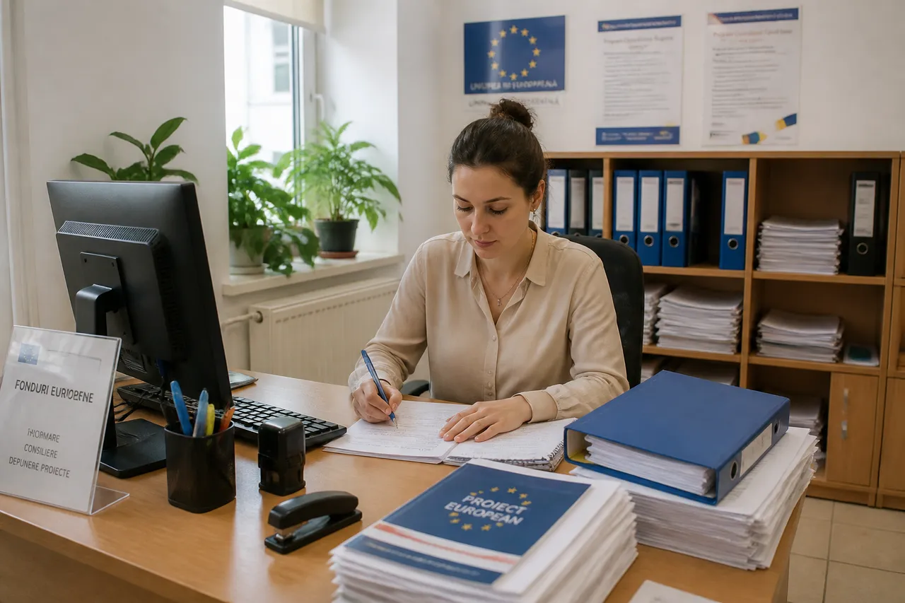 absorbție fonduri europene România birocrație administrație publică