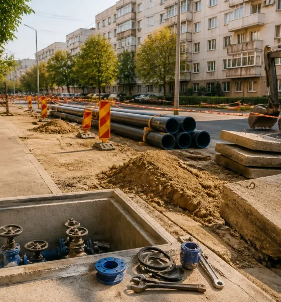 Cartierul Tomis II din Constanța rămâne fără apă săptămâna viitoare din cauza lucrărilor RAJA