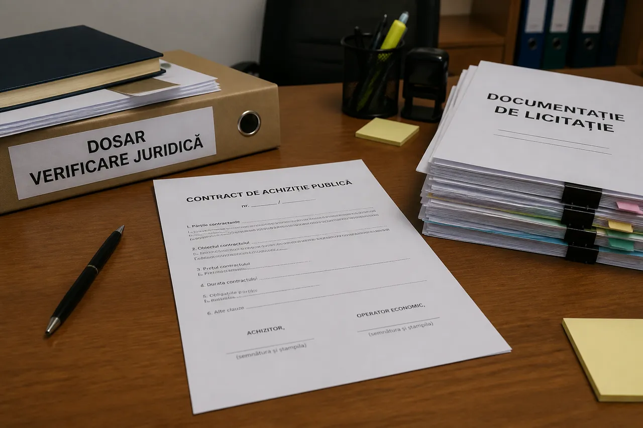 contract achiziție publică suspendat după contestație