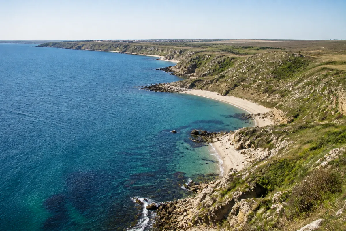 litoral Constanța plaje sălbatice panoramă