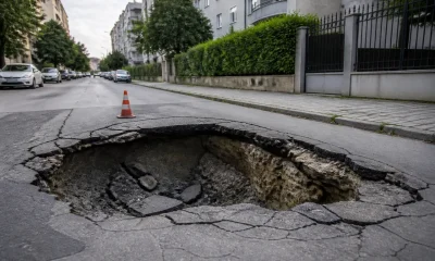 Mașină căzută într-o groapă din Constanța semnalată de trei luni autorităților