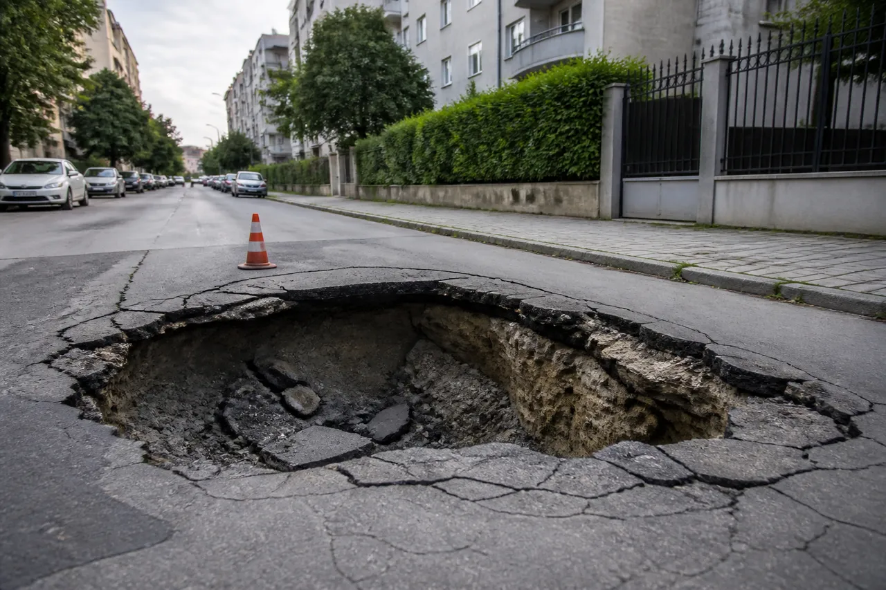 Mașină căzută într-o groapă din Constanța semnalată de trei luni autorităților