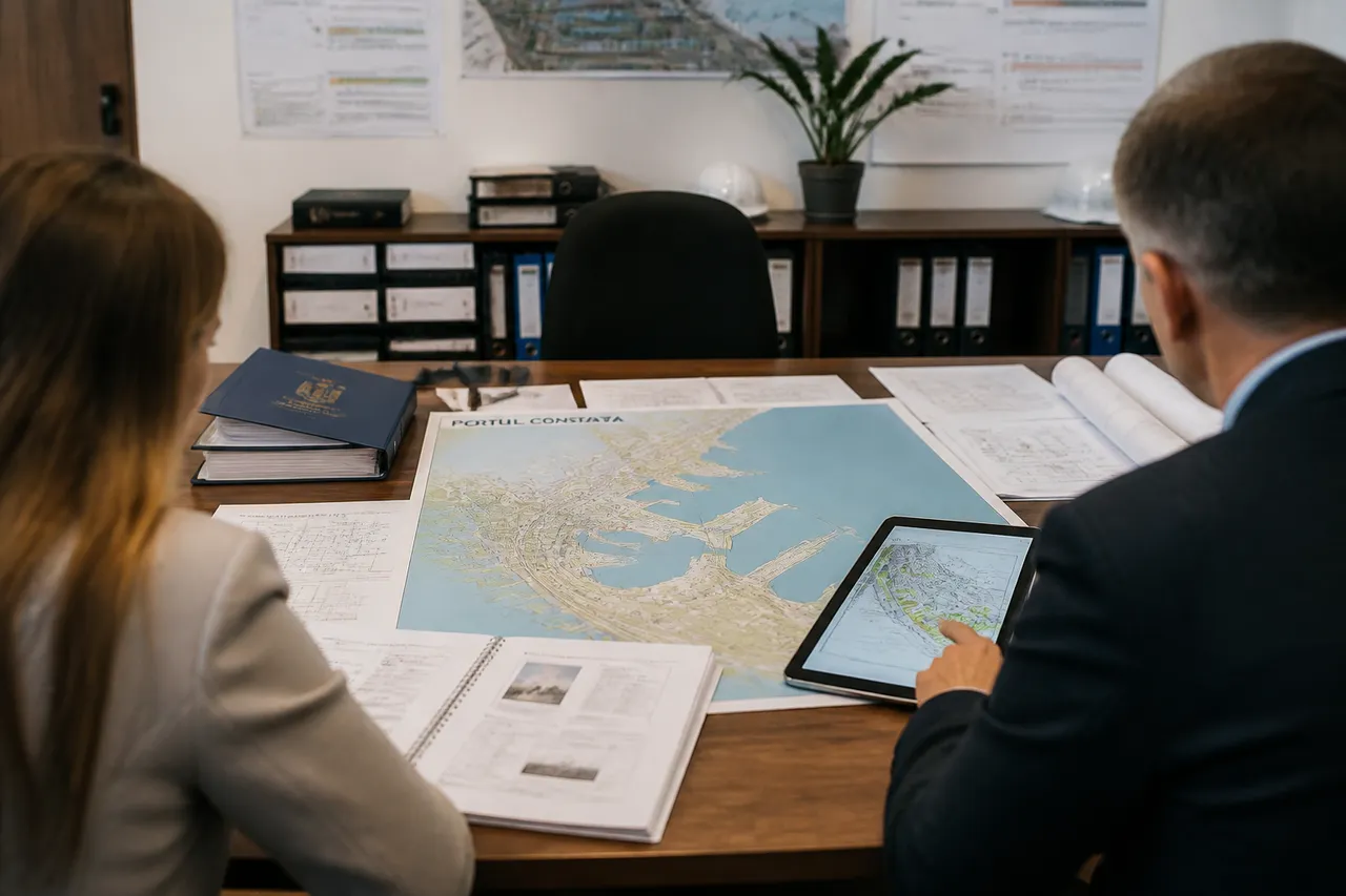 Monitorizarea proiectelor de modernizare din Portul Constanța