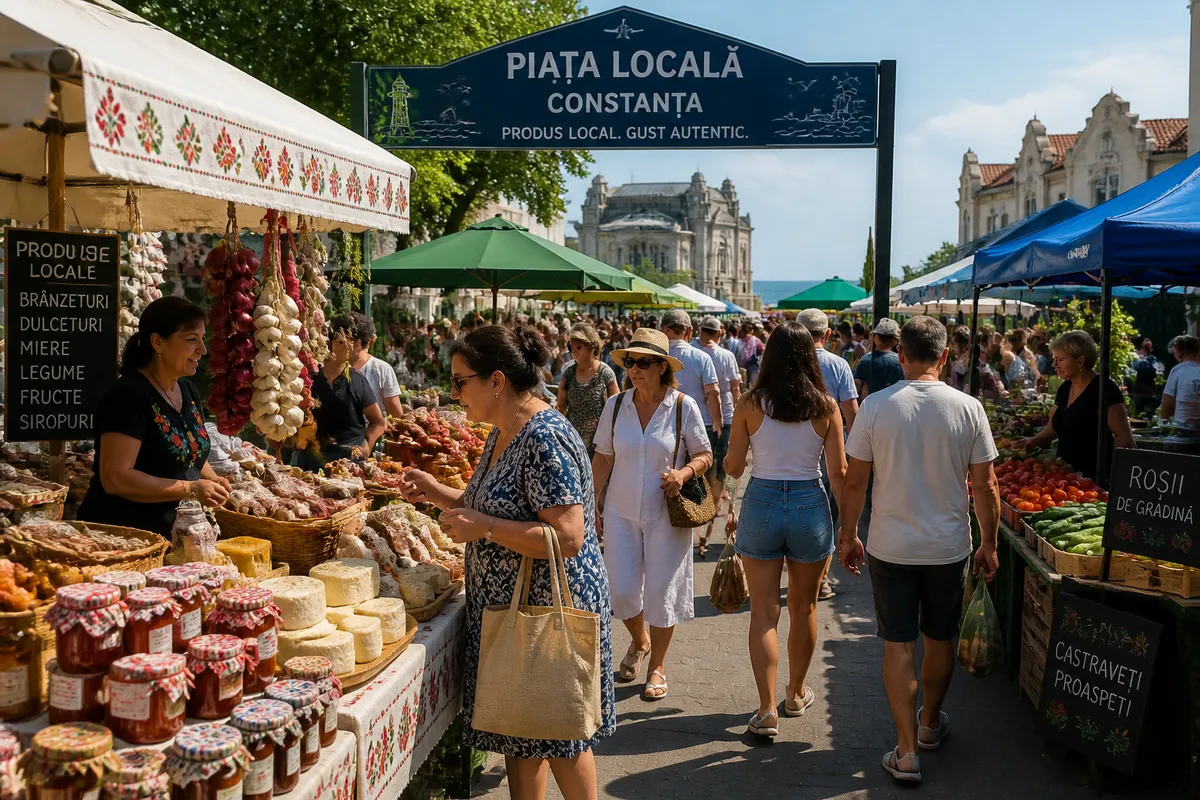 piață locală Constanța economie comunitară