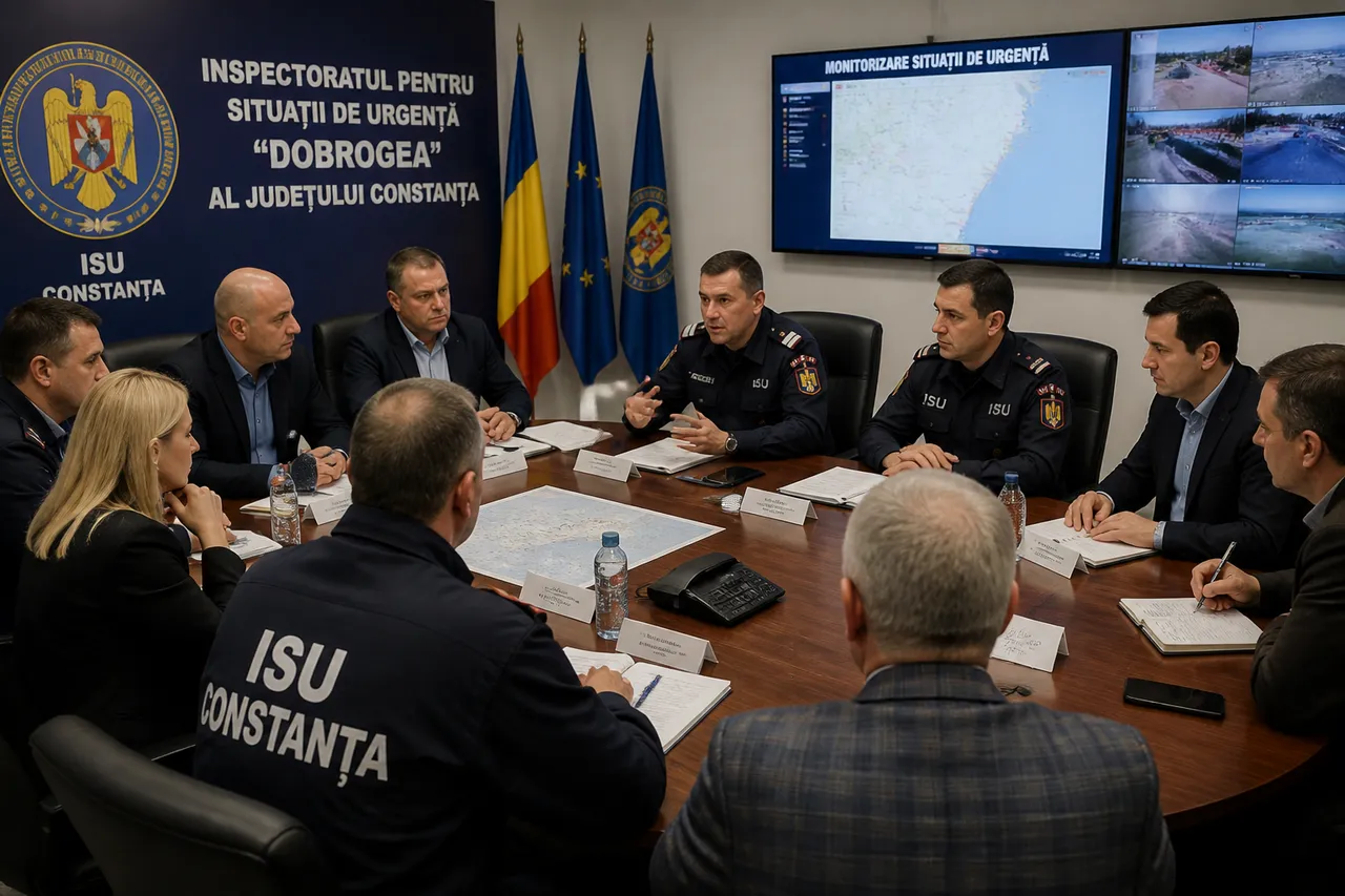 prefect coordonare situații urgență județ Constanța