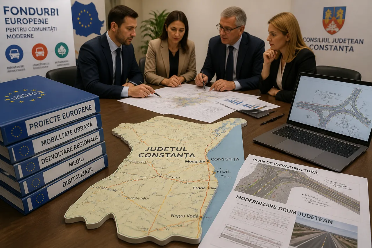 proiecte europene și finanțări regionale în județul Constanța