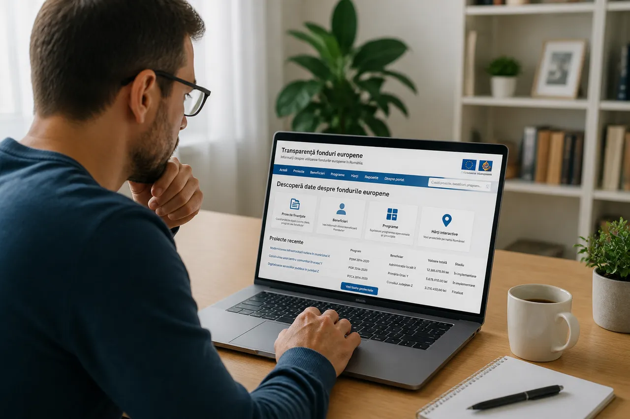 transparență fonduri europene România cetățeni informare