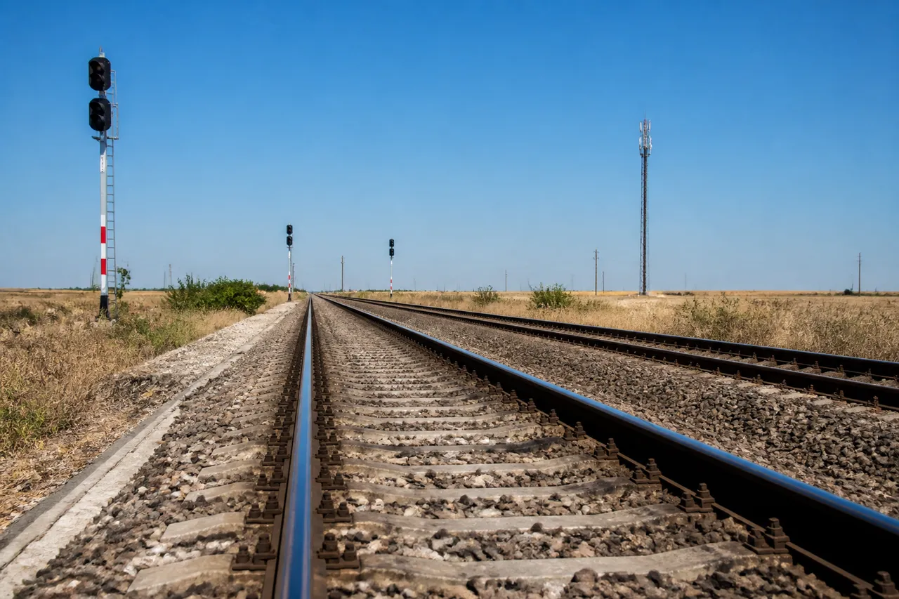 Trei obstacole amplasate intenționat pe calea ferată Constanța–Mangalia