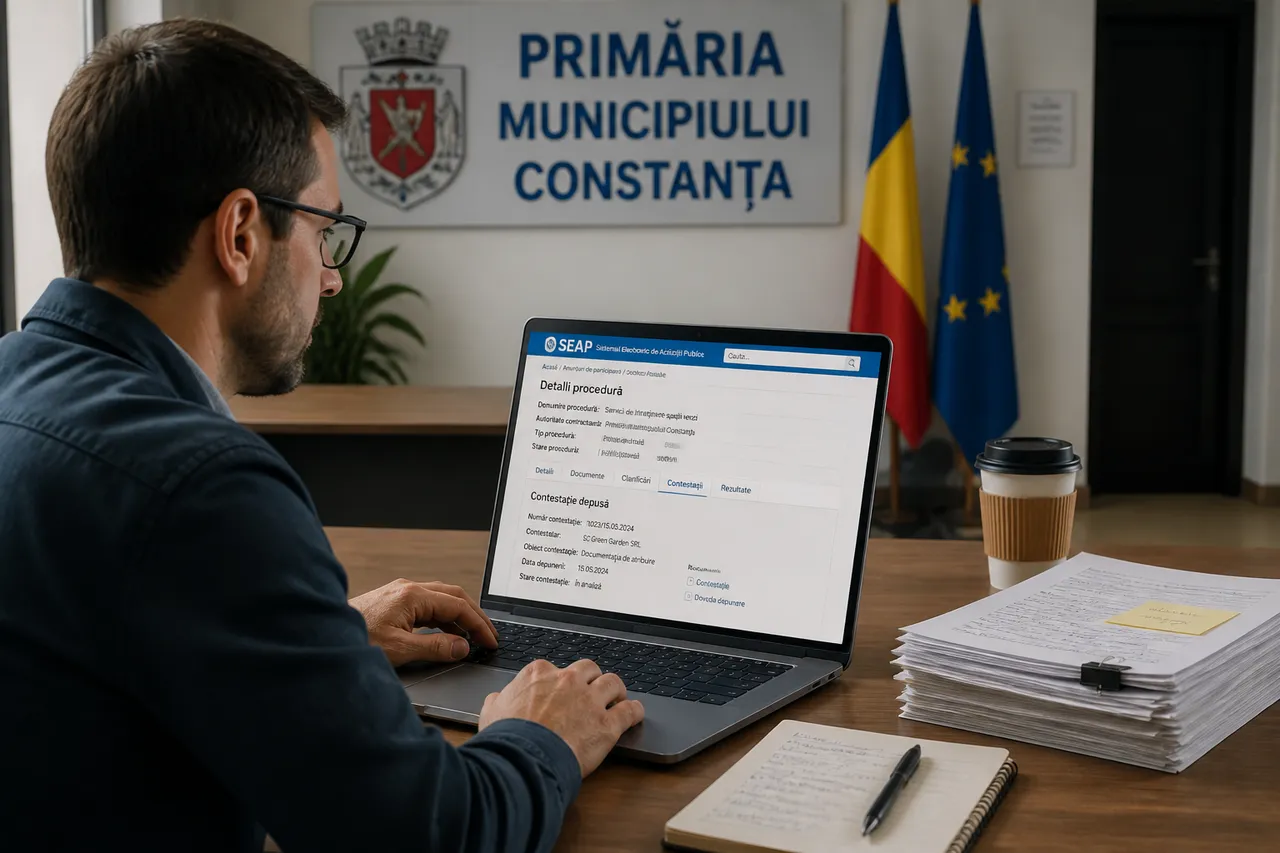 verificare achiziție publică și contestație în SEAP